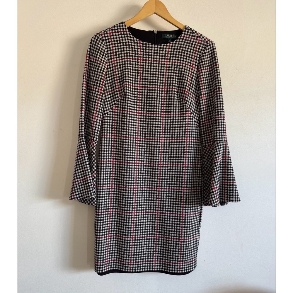 Ralph Lauren Houndstooth pattern classic women’s Dress